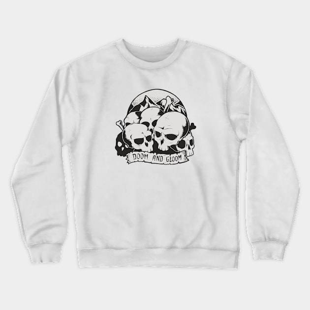 Doom & Plant Crewneck Sweatshirt by AllanOhr